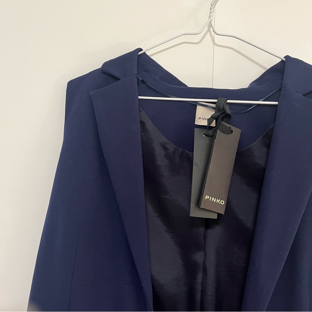 NWT❣️ PINKO designer Abbinaire gilet long vest - Picture 8 of 14